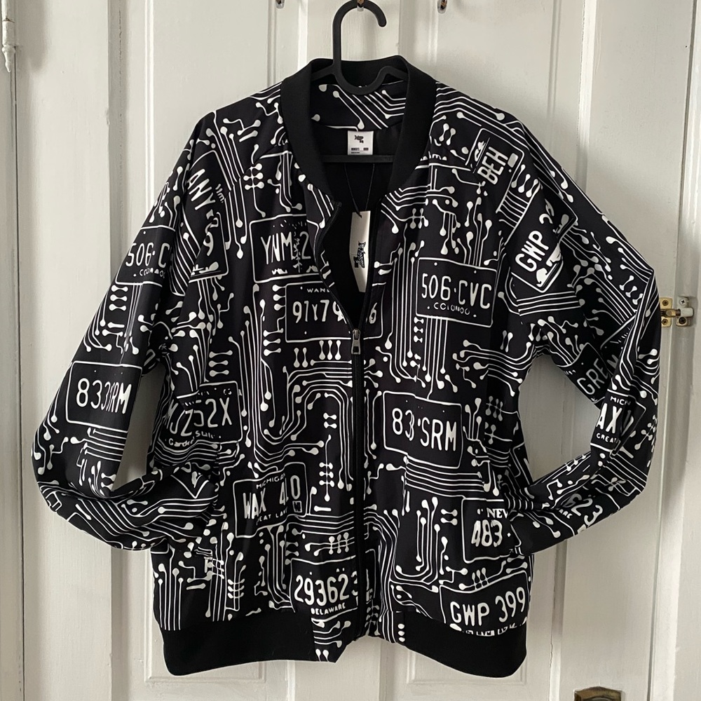Adversarial Fashion women bomber jacket XXL 14-16
